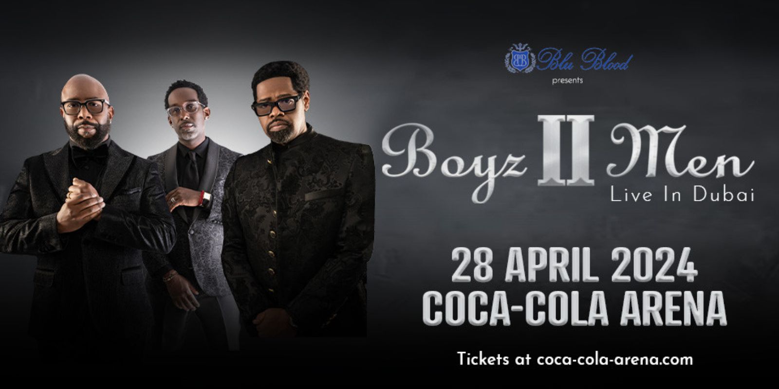 Boyz II Men Live in Coca-Cola Arena, Dubai