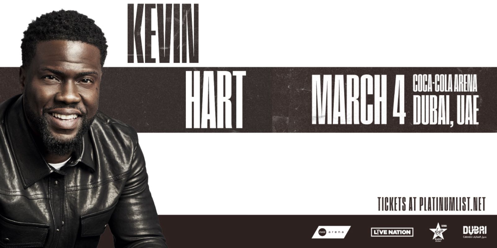 Kevin Hart Live in Coca-Cola Arena, Dubai