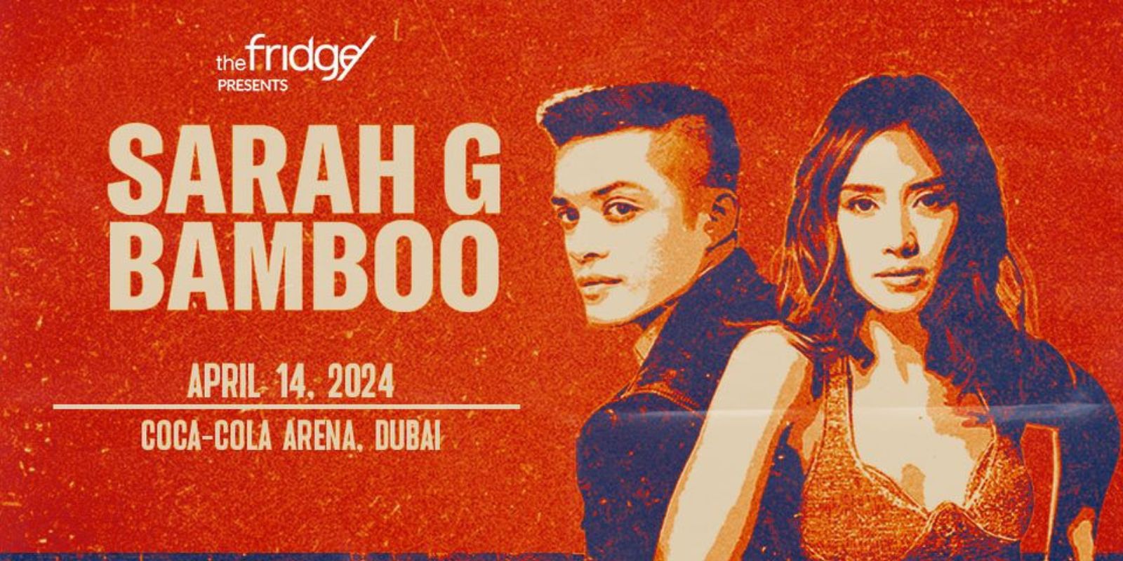 Sarah Geronimo and Bamboo at Coca-Cola Arena, Dubai