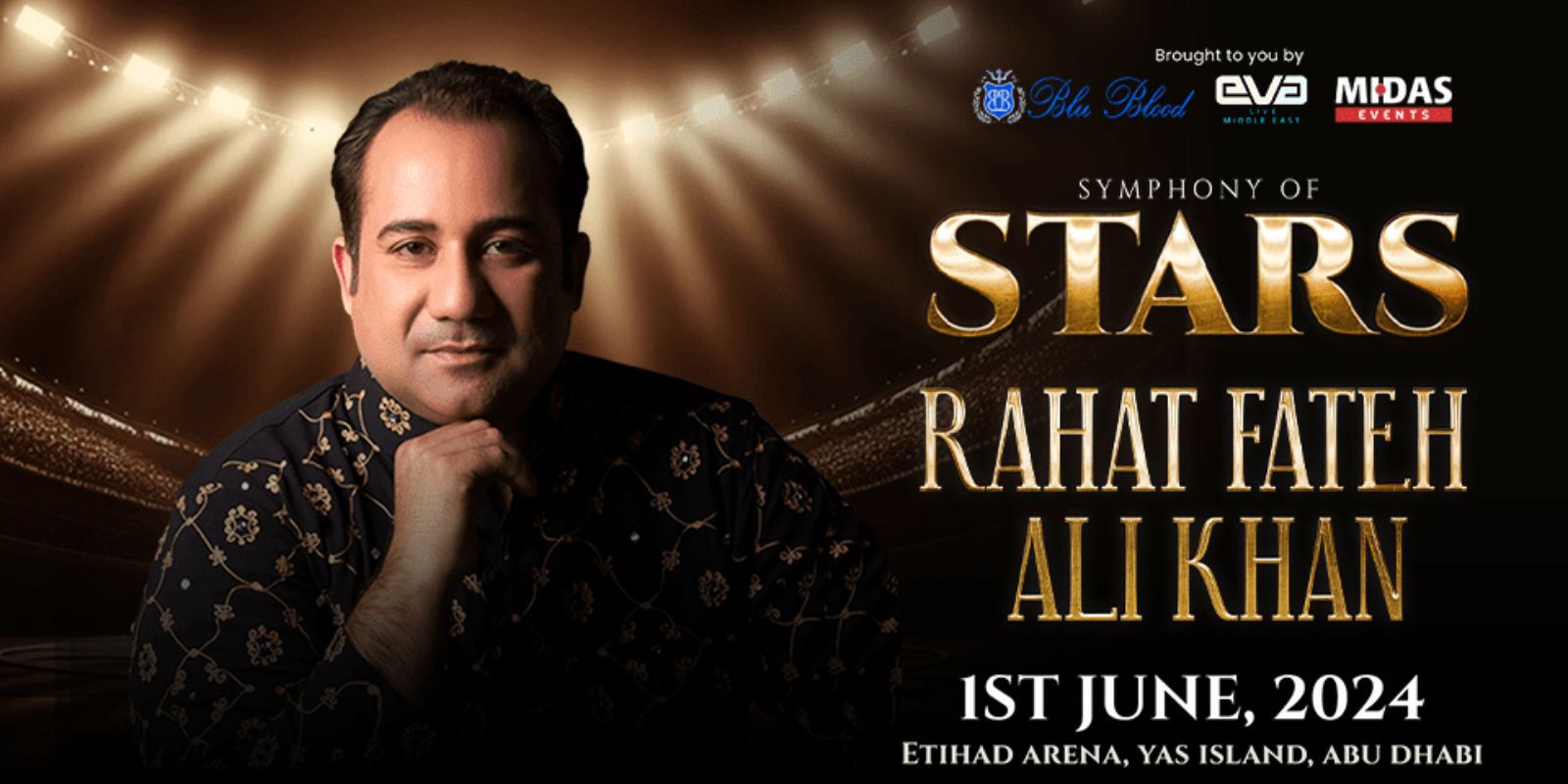 Symphony of Stars: Rahat Fateh Ali Khan at Etihad Arena, Abu Dhabi